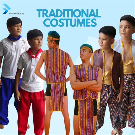 Philippine Traditional Costumes for Buwan ng Wika.